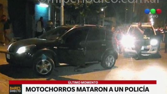 Motochorros mataron a un joven policía