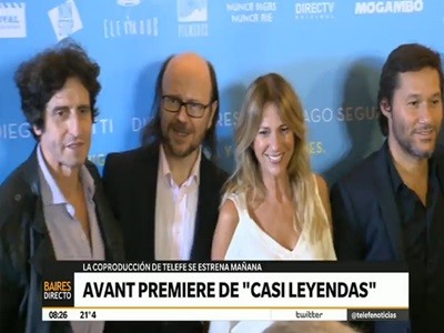 Avant premier de "Casi Leyendas", que se estrena este jueves