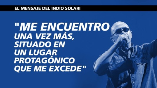 El Indio, tras el show trágico en Olavarría: "Estoy en un lugar protagónico que me excede"