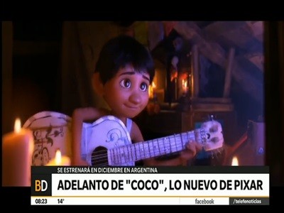 Dieron a conocer el trailer de "Coco", la nueva película de Pixar