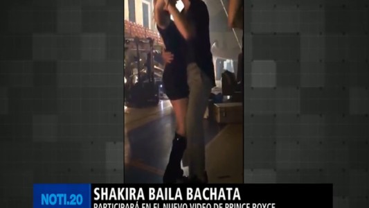 Las sensuales clases de baile de Shakira