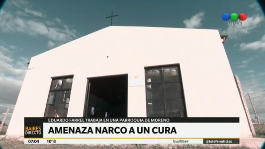 Amenaza narco a un cura