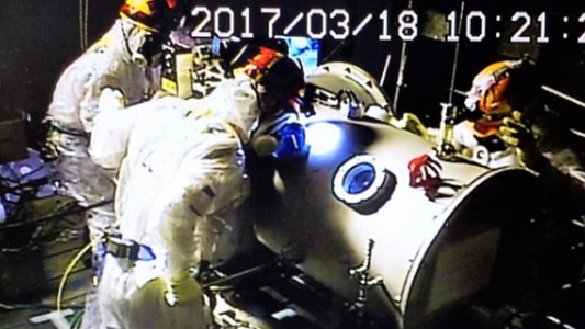 Un robot midió por primera vez la mortal radiación dentro de Fukushima