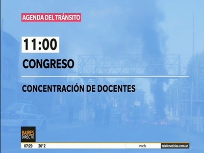Agenda de tránsito para un día difícil