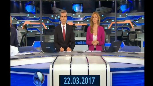 Telefe Noticias a las 12 / Bloque 1 / 22/03/2017