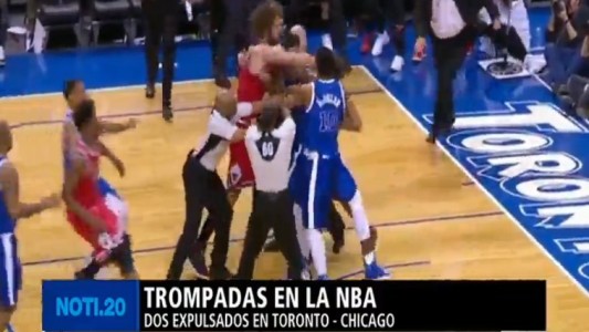 Trompadas en la NBA