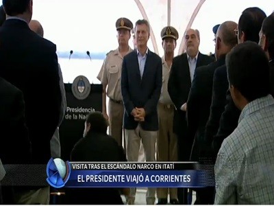 Macri resaltó la investigación por el narcotráfico en Itatí