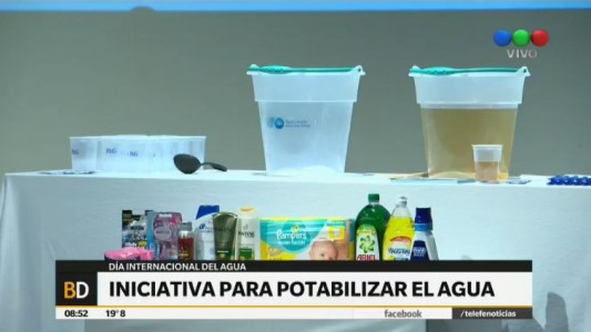 Iniciativa para potabilizar el agua