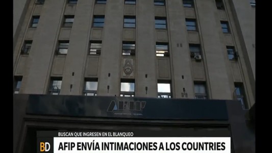 Blanqueo: mandan intimaciones a countries