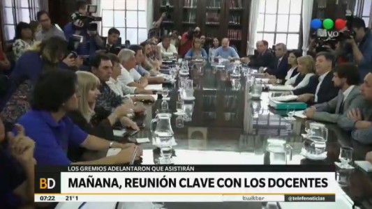 Nueva reunión para resolver el conflicto docente
