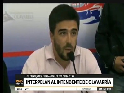 Interpelan al intendente de Olavarría