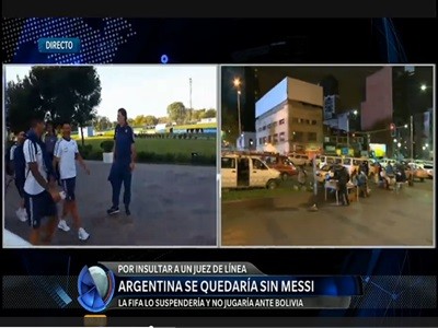 El seleccionado ya está en Bolivia esperando la definción sobre Messi