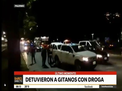 Gitanos con droga en el barrio de Palermo