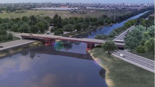Construyen un nuevo puente sobre el Riachuelo para conectar Villa Soldati con Lanús