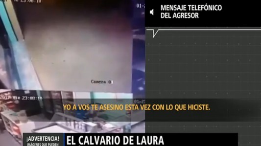 Video: golpeada por su ex en la vereda y a centímetros de su bebé