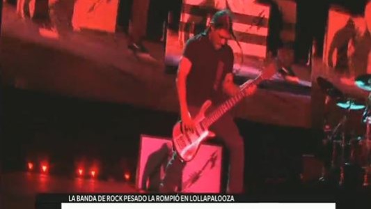 Lollapalooza: la noche que brilló Metallica