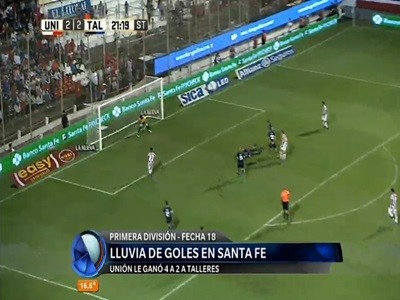Fin de la fecha con muchos goles: Unión venció a Talleres por 4 a 2