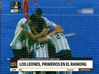 Los leones, primeros en el ranking de Hockey masculino