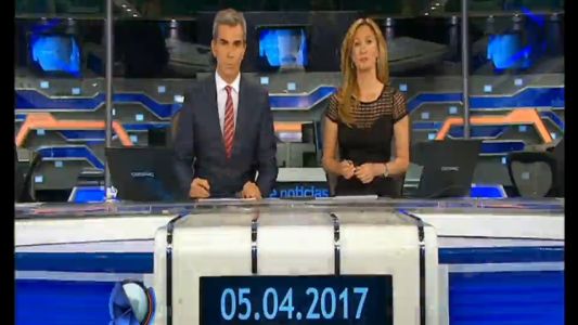 Telefe Noticias a las 12 / Bloque 1 / 05/04/2017