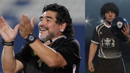 Maradona le responde a Konami: "Te vas a comer un juicio multimillonario"