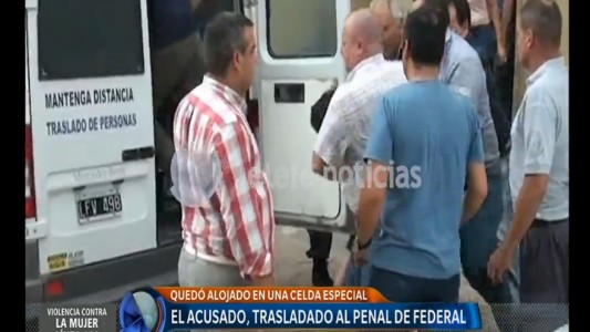 El acusado por el crimen de Micaela fue trasladado a un penal de máxima seguridad