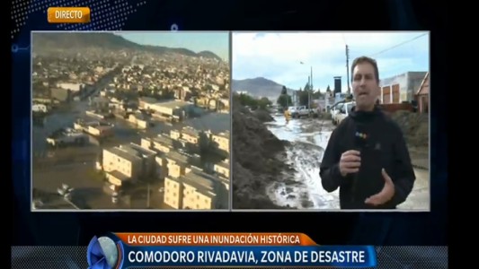 Comodoro Rivadavia: 100 mil personas afectadas por la inundación
