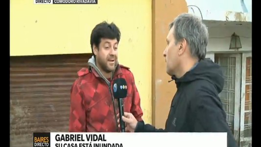 Comodoro Rivadavia: "Algunos vecinos decidieron acampar en los techos"