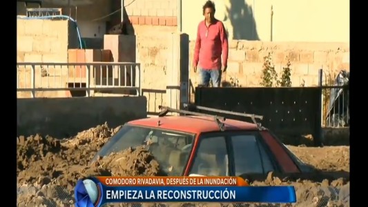 Empieza la reconstrucción en Comodoro Rivadavia