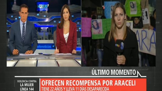 Ofrecen recompensa por Araceli Fulles