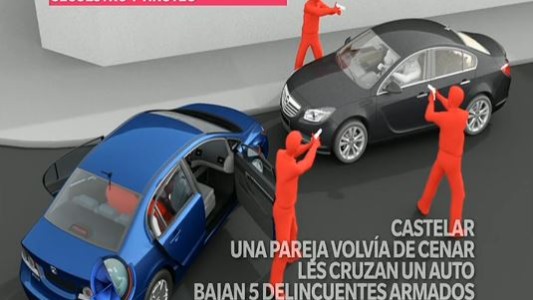 La reconstrucción del secuestro y la liberación