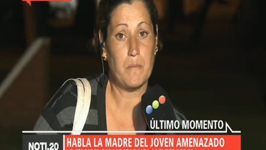 Habla la madre del joven amenazado en Rufino