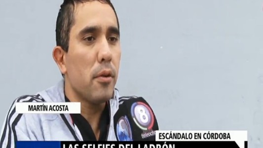 Las selfies del ladrón