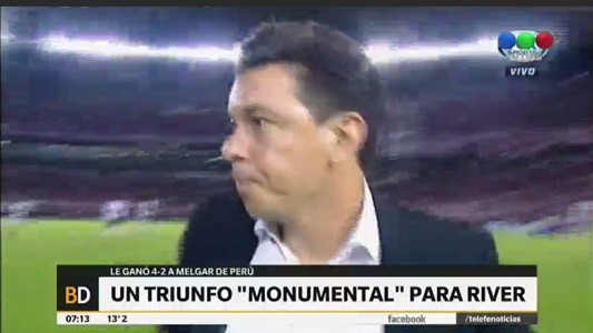 River venció a Melgar de Perú en un partidazo: 4 a 2