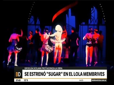 Se estrenó Sugar en el Lola Membrives