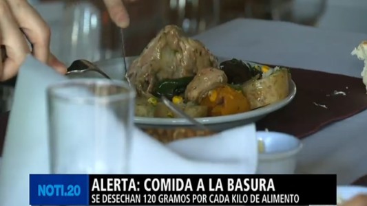 Alerta: comida a la basura