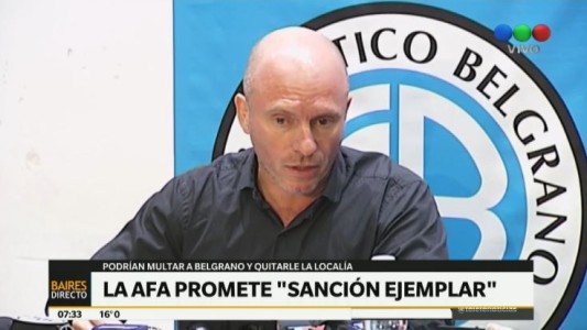 "Belgrano va ir a fondo"