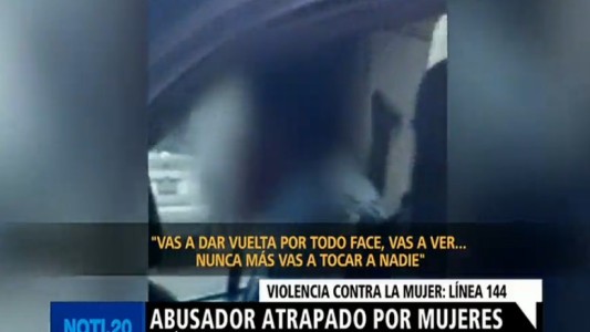 Abusó de una mujer en el colectivo y le dieron una paliza