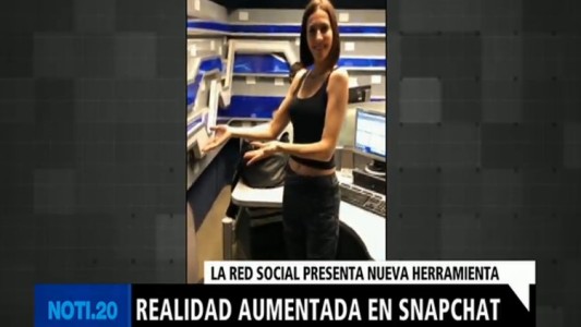 Realidad aumentada en Snapchat