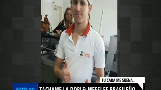 Tachame la doble: Messi es brasileño