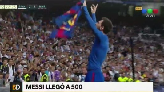 Con dos goles de Messi, Barcelona le ganó a Real Madrid