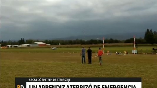 Córdoba: el piloto se descompuso y un aprendiz logró aterrizar