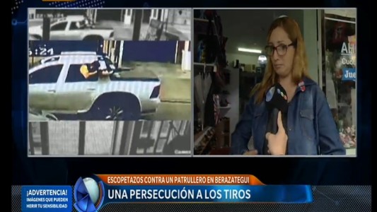 Robo, persecución y tiros: "Pudo ser una tragedia porque había mucha gente en la calle"