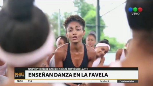 Un proyecto de cambio social en una favela a través de la danza