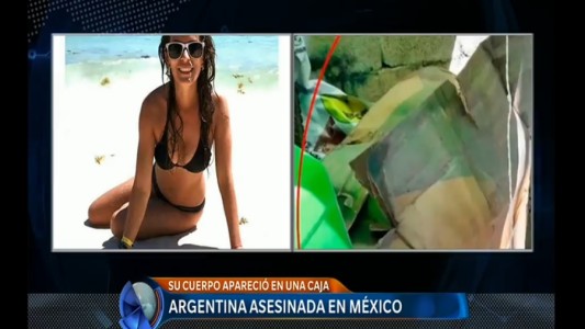 El dolor de la madre de la argentina asesinada en Playa del Carmen