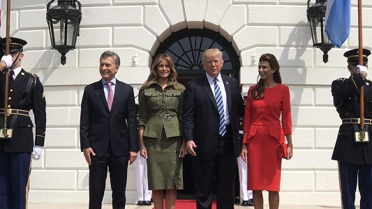 Mauricio Macri se reúne con Trump en la Casa Blanca