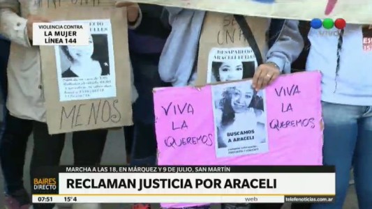 Realizarán una marcha para pedir justicia por Araceli