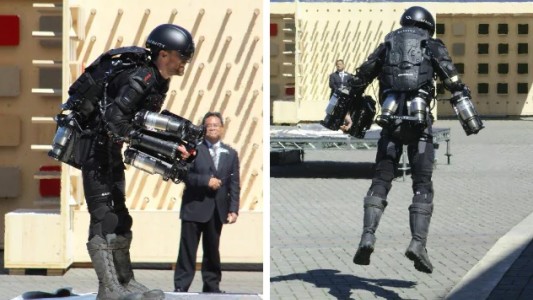 Video: creó un traje volador estilo Iron Man y mostró cómo funciona