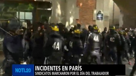Disturbios en París: policías heridos