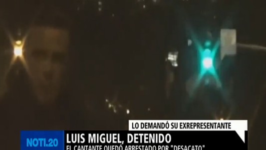 Luis Miguel pagó fianza de un millón de dólares y quedó en libertad