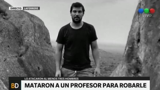 Asesinaron a un profesor para robarle la moto